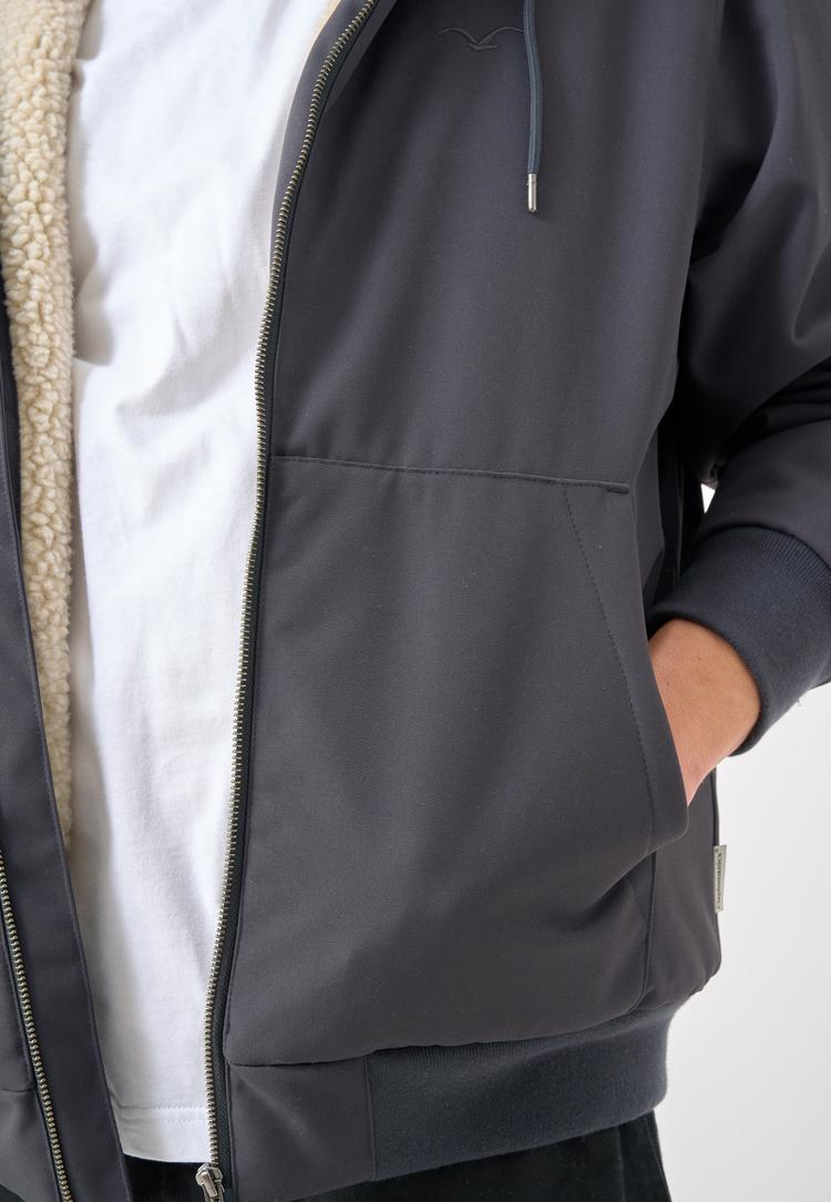 Cleptomanicx Cleptomanicx Workist Bomberjacke Herren - Blue Graphite - 2 | SportScheck