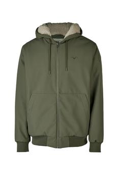 Cleptomanicx Workist Bomberjacke Herren Dusty Olive