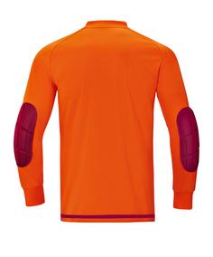 Rückansicht von JAKO Striker 2.0 Torwarttrikot Kids Khaki Fußballtrikot Kinder Orange