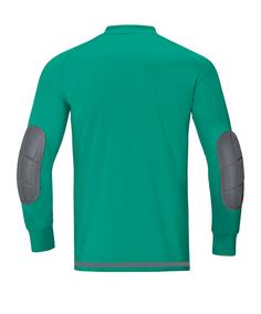 Rückansicht von JAKO Striker 2.0 Torwarttrikot Kids Khaki Fußballtrikot Kinder gruengrau