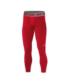 JAKO Compression 2.0 Long Tight Kids Funktionshose Kinder rot