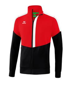 Erima Squad Trainingsjacke Trainingsjacke rotschwarzweiss