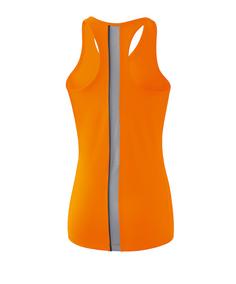 Rückansicht von Erima Squad Tanktop Damen Funktionstop Damen orangegrau