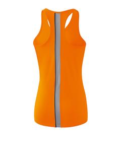 Rückansicht von Erima Squad Tanktop Damen Funktionstank Damen orangegrau