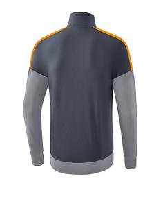 Rückansicht von Erima Squad Trainingsjacke Trainingsjacke grauorange