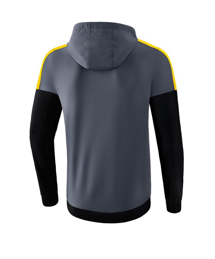 Erima Erima Squad Pr&auml;sentationsjacke Trainingsjacke - grauschwarzgelb - 0 | SportScheck