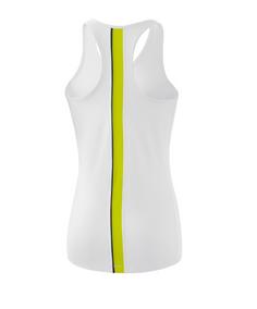 Rückansicht von Erima Squad Tanktop Damen Funktionstop Damen weissgrau
