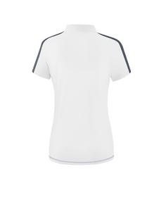 Rückansicht von Erima Squad Poloshirt Damen Poloshirt Damen weissblaugrau