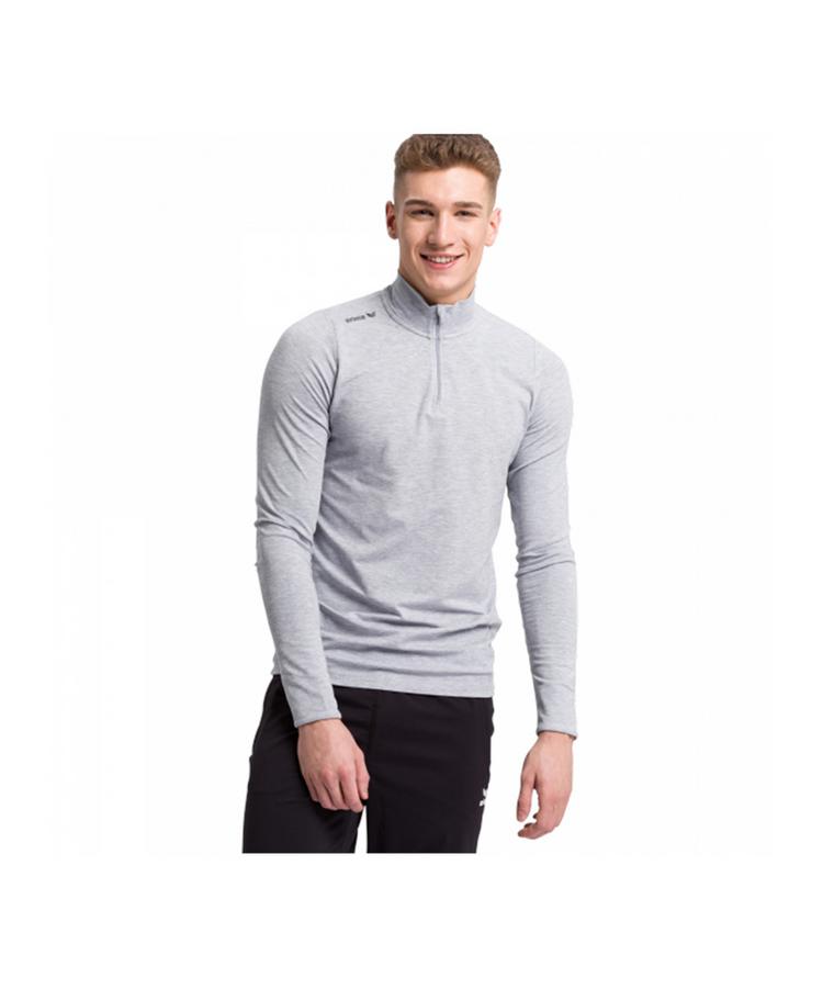 Erima Erima Active Wear HalfZip Sweatshirt Laufshirt - grau - 1 | SportScheck
