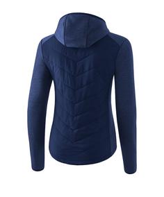 Rückansicht von Erima Steppjacke Damen Trainingsjacke Damen Blau