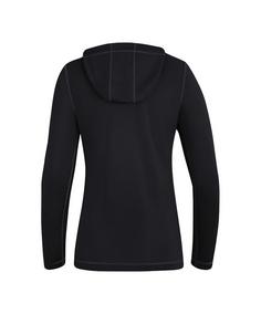 Rückansicht von JAKO Run 2.0 Kapuzenjacke Damen Laufjacke Damen Schwarz