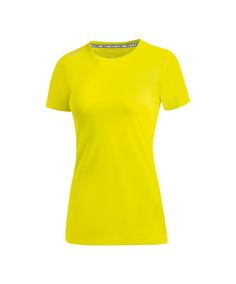 JAKO Run 2.0 T-Shirt Running Damen Laufshirt Damen Gelb