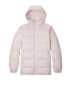 CONVERSE Down Mid Kapuzenjacke Damen Sweatjacke Damen rosa