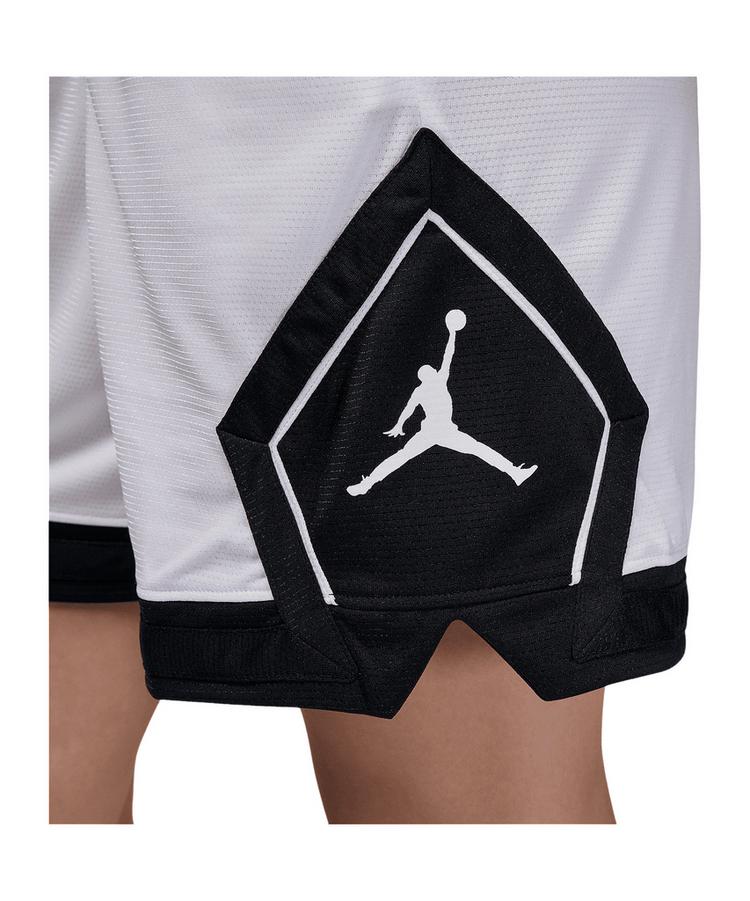 Nike Nike Sport 4In Diamond Short Damen Wei&szlig; Shorts Damen - weissschwarz - 3 | SportScheck