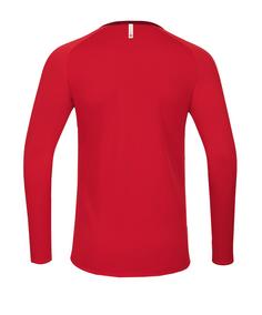 Rückansicht von JAKO Champ 2.0 Sweatshirt Funktionssweatshirt rot