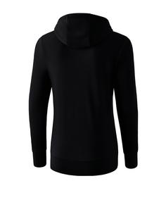 Rückansicht von Erima Basic Hoody Damen Funktionssweatshirt Damen schwarz