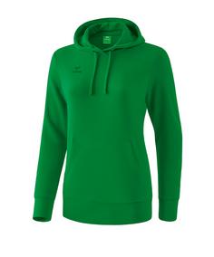 Erima Basic Hoody Damen Funktionssweatshirt Damen gruen