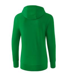 Rückansicht von Erima Basic Hoody Damen Funktionssweatshirt Damen gruen