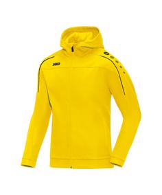 JAKO Classico Kapuzenjacke Trainingsjacke Herren Gelb