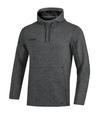 JAKO Premium Basic Kapuzensweatshirt Funktionssweatshirt Herren - grauschwarz