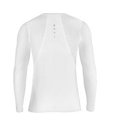 Rückansicht von JAKO Compression 2.0 Longsleeve Funktionsshirt Herren weiss