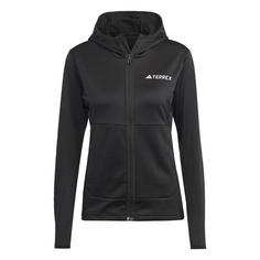 adidas TERREX XPERIOR LIGHT HOODED FLEECEJACKE Fleecejacke Damen Black