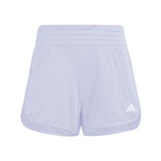 adidas Pacer Essentials Knit High-Rise Shorts Funktionsshorts Damen Violet Tone / White