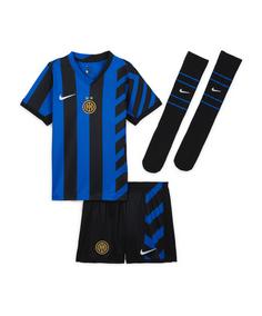 Nike Inter Mailand Minikit Home 2024/2025 Fußballtrikot Kinder blauschwarz