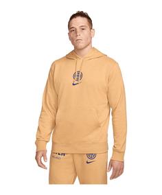 Nike Inter Mailand Club Hoody Sweatshirt gold