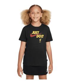 Nike FC Liverpool Just Do It T-Shirt Fanshirt schwarz