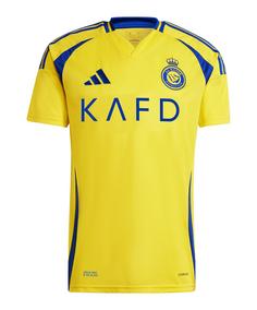 adidas Al Nassr Trikot Home 2024/2025 Fußballtrikot gelbblau