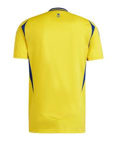 Rückansicht von adidas Al Nassr Trikot Home 2024/2025 Fußballtrikot Herren gelbblau