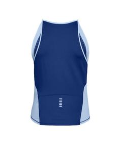 Rückansicht von Under Armour Coolswitch Tank Top Running Laufshirt Herren blau