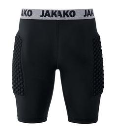 Rückansicht von JAKO Torwartunderwear Tight Short Thermounterhose Herren schwarz