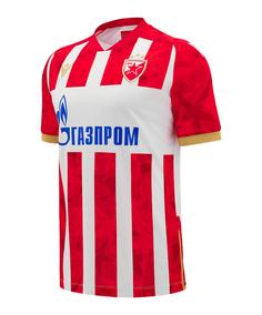 macron er Stern Belgrad Trikot Home 2024/2025 Fußballtrikot rotweiss