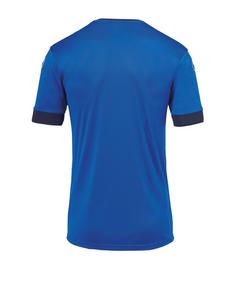 Rückansicht von Uhlsport Offense 23 Trikot kurzarm Fußballtrikot Herren blau