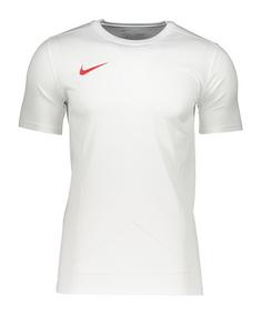 Nike Park VII Trikot kurzarm Fußballtrikot weissrot