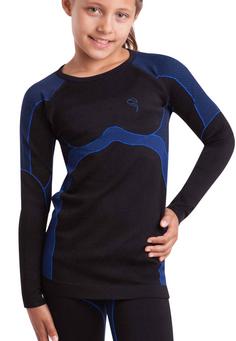 Rückansicht von Black Snake Seamless Top Little Viper Funktionsshirt Kinder Mehrfarbig