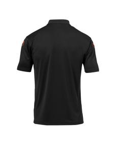 Rückansicht von Uhlsport Score Poloshirt Poloshirt Herren schwarzorange