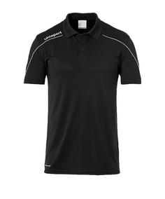 Uhlsport Stream 22 Poloshirt Poloshirt Herren SchwarzWeiss