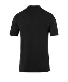 Rückansicht von Uhlsport Stream 22 Poloshirt Poloshirt Herren SchwarzWeiss