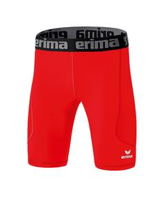 Erima Elemental Tight kurz Thermounterhose Herren rot