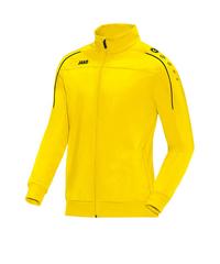 JAKO Classico Polyesterjacke Kids Trainingsjacke Kinder - gelbschwarz