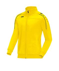 JAKO Classico Polyesterjacke Kids Trainingsjacke Kinder gelbschwarz