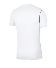 Rückansicht von Nike Park 20 Training Shirt Funktionsshirt Herren weiss
