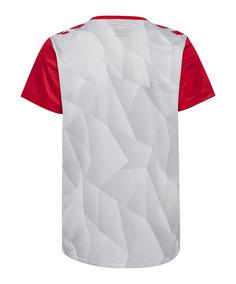 Rückansicht von hummel 1. FC Köln Prematch Shirt 2024/2025 Kids Fußballtrikot Kinder weiss