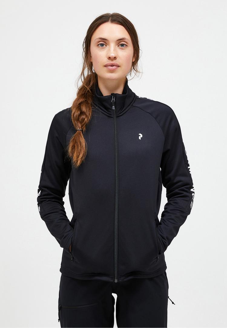 Peak Performance Peak Performance W Rider Zip Jacket Fleecejacke Damen - black - 0 | SportScheck