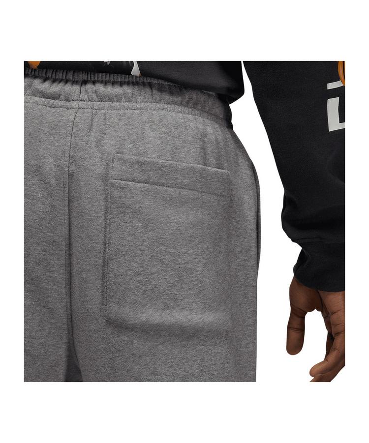 Nike Nike Brooklyn Fleece Jogginghose Shorts Herren - grauweiss - 1 | SportScheck