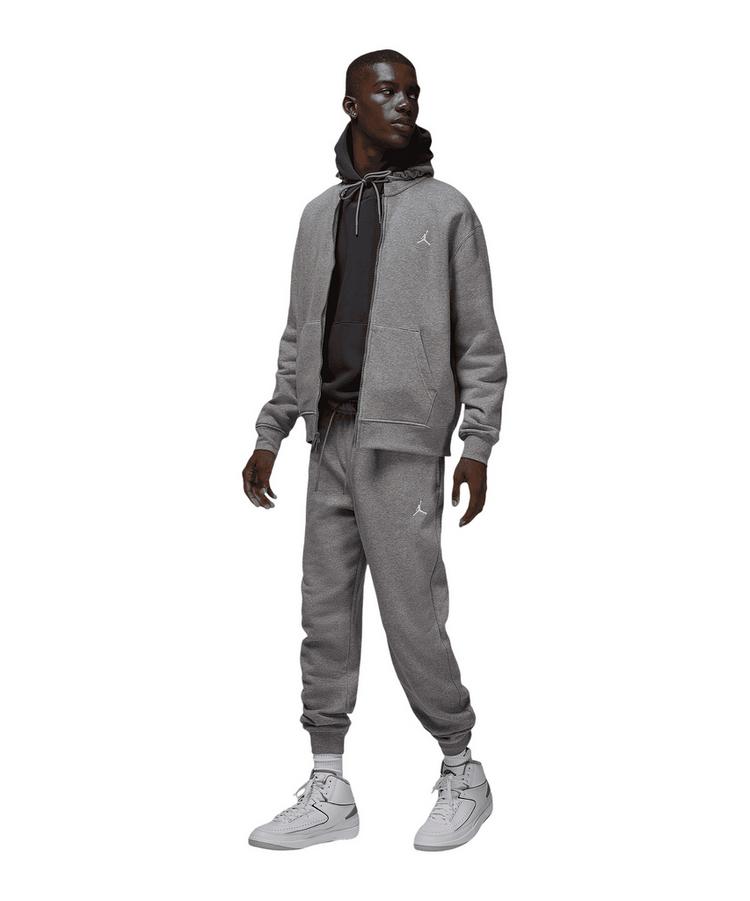 Nike Nike Brooklyn Fleece Jogginghose Shorts Herren - grauweiss - 3 | SportScheck