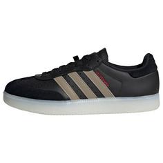 adidas Velosamba Leather Fahrradschuh Fahrradschuhe Core Black / Cyber Metallic / Pure Ruby